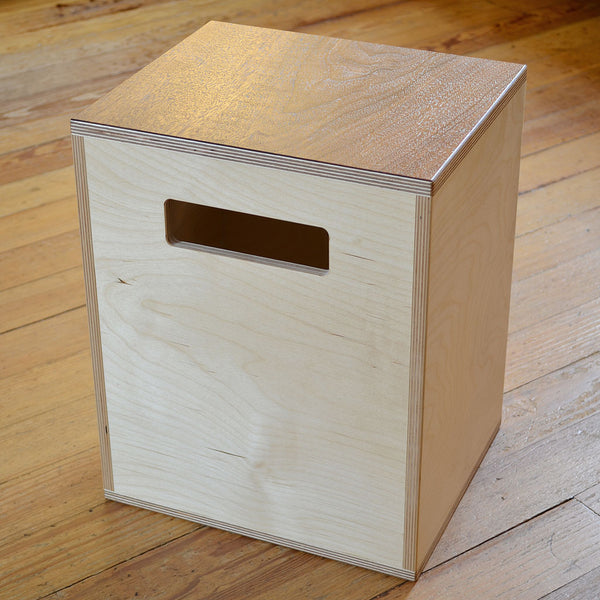 Modern Side Table / Walnut Top