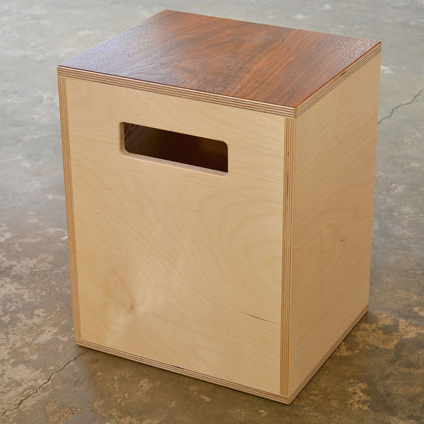 Modern Side Table / Walnut Top